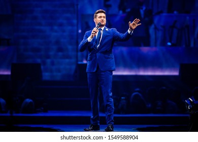 2 November 2019. Ziggo Dome, Amsterdam, The Netherlands. Concert Of Michael Bublé