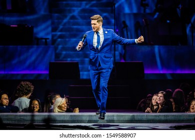 2 November 2019. Ziggo Dome, Amsterdam, The Netherlands. Concert Of Michael Bublé