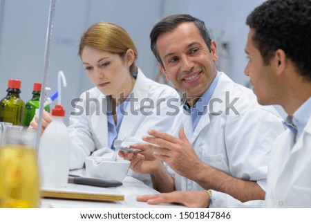2 students in a lab