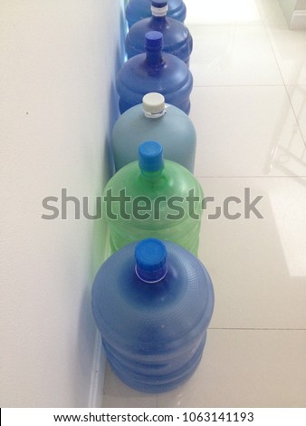 20 litre plastic bottel collect clean stock photo edit now