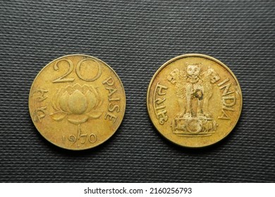 20 Paise 1970, India, Nickel-Brass