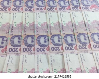 200 Hryvnia Money Of Ukraine