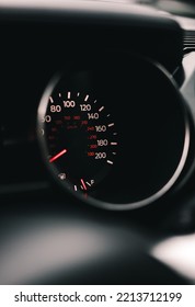 200 MPH Speedometer In A Car