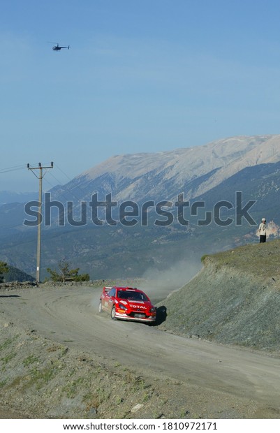 2005 WRC Rally of Turkey was held in Antalya.
WRC Rally of Turkey was held in beautiful scenery, Finland with
Marcus Gronholm Peugeot driver was able to leave the podium after
the 307 race challenging
