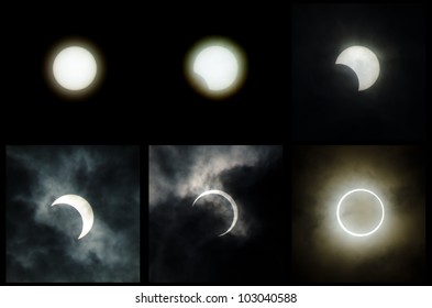 The 2012 Annular Solar Eclipse Taken In Japan