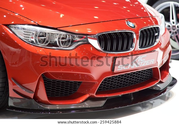 2015 AC Schnitzer BMW M4 (F82) presented the
85th International Geneva Motor Show on March 3, 2015 in Palexpo,
Geneva, Switzerland