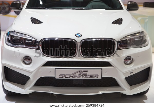 2015 AC Schnitzer BMW X6 (F15) presented the\
85th International Geneva Motor Show on March 3, 2015 in Palexpo,\
Geneva, Switzerland