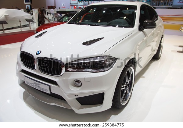 2015 AC Schnitzer BMW X6 (F15) presented the
85th International Geneva Motor Show on March 3, 2015 in Palexpo,
Geneva, Switzerland