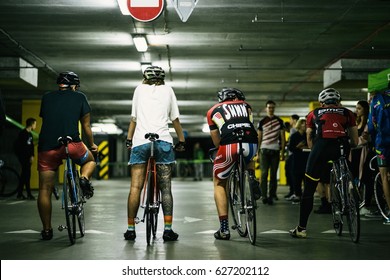 2016 August 24, Fixed Gear Bikes Garage Race, Kyiv (Kiev), Ukraine