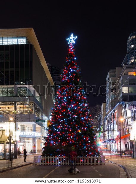 2016december25 Tallest Christmas Tree Vancouver Located Stock Photo Edit Now 1153613971