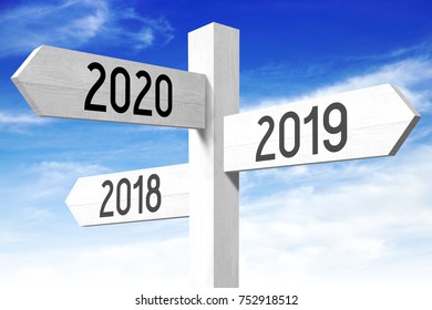 2018/ 2019/ 2020 - Signpost/ Roadsign