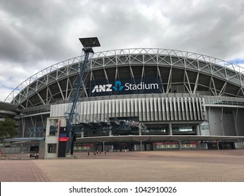 2018 March 10 : Picture Of ANZ Stadium In Sydney Olympic Park, Sydney Australia