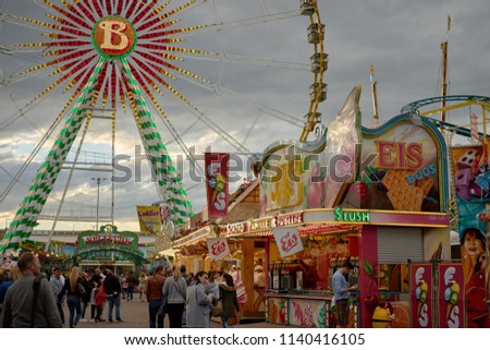 2018 Stuttgart Spring Festival Germany Stock Photo (Edit Now ...