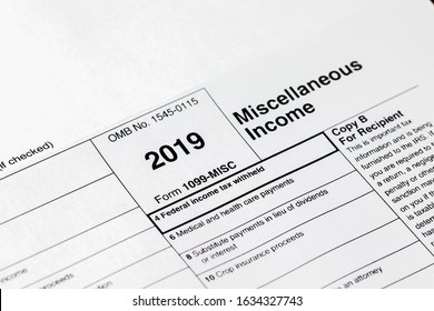 Form 1099 Misc High Res Stock Images Shutterstock