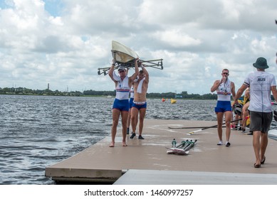 2019 Rowing World Championship In Nathan Benderson Park Sarasota Florida 07/24/2019