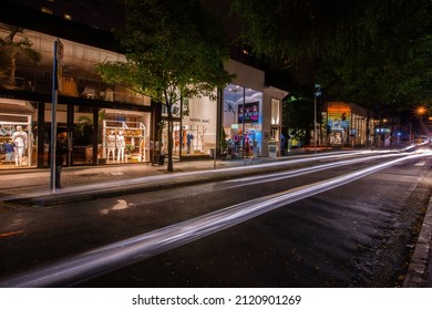 2020 Jan, Oscar Freire Street, Sao Paulo, Brazil, Sao Paulo High Fashion Street At Night