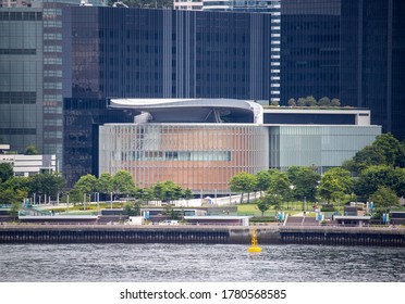 2020 July 17,Outsize Of The Legislative Council Complex Building In Hong Kong.