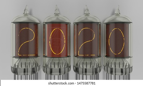 2020 In Nixie Tubes New Years Next Year