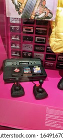 2020.01.27. Retro Atari Computer With Joysticks And Radio Cassette Tapes