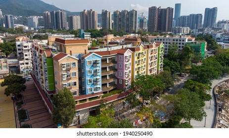 2021 Mar 21,Hong Kong,Sha Tau Kok Chuen Is Public Housing Estate Built By The Hong Kong Housing Society’s , Only Public Housing Estate In Hong Kong Located In The Frontier Closed Area.