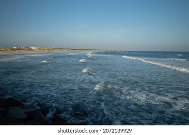 2021, Skagen, Denmark. Vesterhavet - Skagerak, Grenen, Denmark