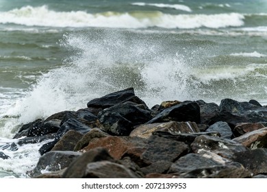 2021, Skagen, Denmark. Vesterhavet - Skagerak, Grenen, Denmark