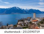 2024 Beautiful view on lake Geneva and Montreux