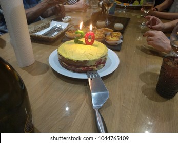 20th Birthday Cake Celebration Table