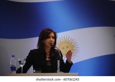 21 January 2011. Istanbul, Turkey. Cristina Fernández De Kirchner, 
President Of Argentina.