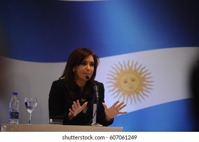 21 January 2011. Istanbul, Turkey. Cristina Fernández De Kirchner, 
President Of Argentina.