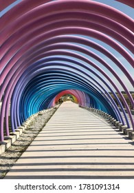 Colorful Rainbow Walkway Elimina Valley Park Stock Photo 1728800164 Shutterstock