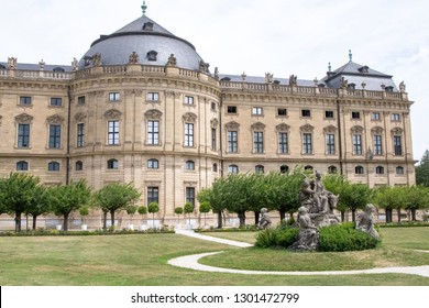 Germany/Würzburg - 21.06.2018 -  Würzburg Residence (exterior From Rear Garden)