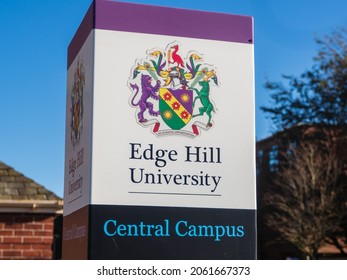 21.10.21 Edge Hill University, Ormskirk, Lancashire, Uk. Founded In Edge Hill, Liverpool In 1885 As The First Non-denominational Teacher Training College For Women.