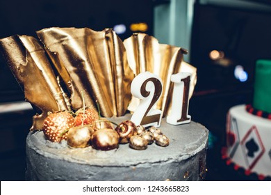 21st Birthday Cake