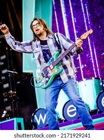 22 June 2022. Hella Mega Tour, Stadspark Groningen, The Netherlands. Concert Of Weezer