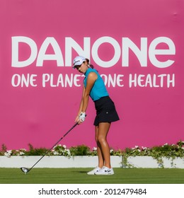 22.07.2021 The Amundi Evian Championship, Evian Golf Resort, Evian Les Bains, France. Yealimi Noh (USA)