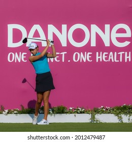 22.07.2021 The Amundi Evian Championship, Evian Golf Resort, Evian Les Bains, France. Yealimi Noh (USA)