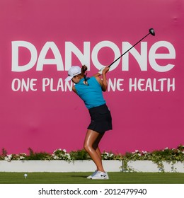 22.07.2021 The Amundi Evian Championship, Evian Golf Resort, Evian Les Bains, France. Yealimi Noh (USA)