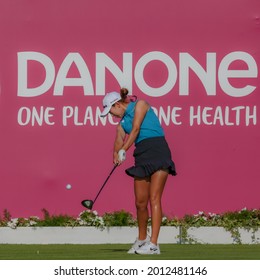 22.07.2021 The Amundi Evian Championship, Evian Golf Resort, Evian Les Bains, France. Yealimi Noh (USA)