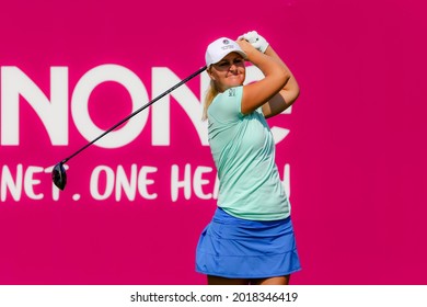 22.07.2021 The Amundi Evian Championship, Evian Golf Resort, Evian Les Bains, France. Anna Nordqvist (SWE)