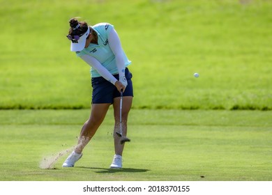 22.07.2021 The Amundi Evian Championship, Evian Golf Resort, Evian Les Bains, France. Megan Khang (USA)