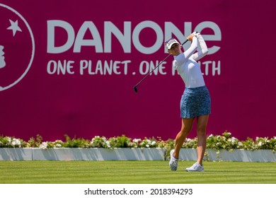 22.07.2021 The Amundi Evian Championship, Evian Golf Resort, Evian Les Bains, France. Jessica Korda (USA)