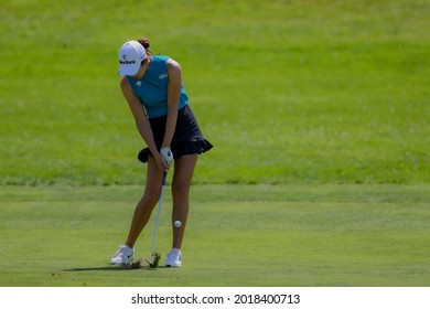 22.07.2021 The Amundi Evian Championship, Evian Golf Resort, Evian Les Bains, France. Yealimi Noh (USA)