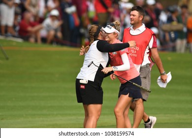 22-25 FEBRUARY 2018, Siam Country Club, Pattaya, Old Course, Thailand:Nelly KORDA Of USA In Action During Honda LPGA