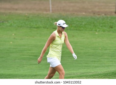 22-25 FEBRUARY 2018, Siam Country Club, Pattaya, Old Course, Thailand:Anna Nordqvist Of Sweden In Action During Honda LPGA