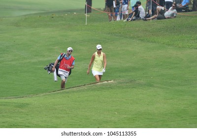 22-25 FEBRUARY 2018, Siam Country Club, Pattaya, Old Course, Thailand:Anna Nordqvist Of Sweden In Action During Honda LPGA