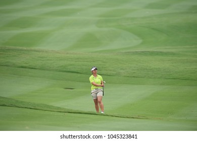 22-25 FEBRUARY 2018, Siam Country Club, Pattaya, Old Course, Thailand:Megan KHANG Of USA In Action During Honda LPGA