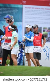 22-25 FEBRUARY 2018, Siam Country Club, Pattaya, Old Course, Thailand:So Yeon RYU Of Korea In Action During Honda LPGA