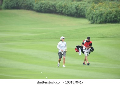 22-25 FEBRUARY 2018, Siam Country Club, Pattaya, Old Course, Thailand:Jeong Eun Lee Of Korea In Action During Honda LPGA