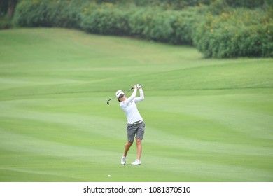 22-25 FEBRUARY 2018, Siam Country Club, Pattaya, Old Course, Thailand:Jeong Eun Lee Of Korea In Action During Honda LPGA